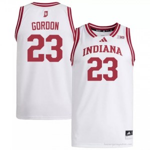 Eric Gordon #23 Jersey | Indiana Hoosiers Men White Premium Embroidered College Basketball 46490162