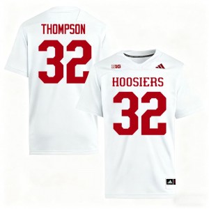Authentic Anthony Thompson Jersey | #32 White IU Hoosiers Men Football Stitched & Licensed 20001310