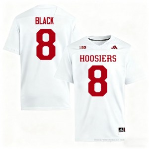 IU #8 Kaelon Black Game-Day Jersey | Men White Player Foottball Premium Embroidered 32880652