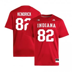 Authentic Myles Kendrick Jersey | #82 Crimson IU Hoosiers Men Foottball Stitched & Licensed 83925607