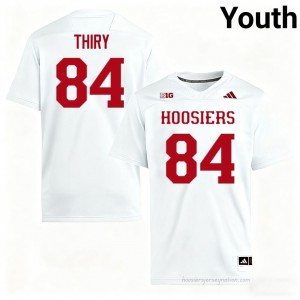 IU #84 Blake Thiry Game-Day Jersey | Youth White College Foottball Premium Embroidered 69605380